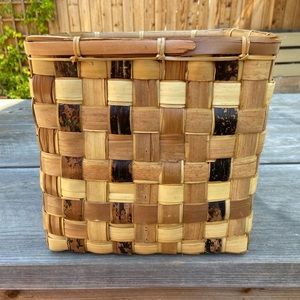 Vintage square basket